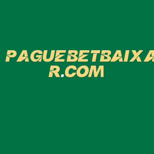 Logo da PAGUEBETBAIXAR